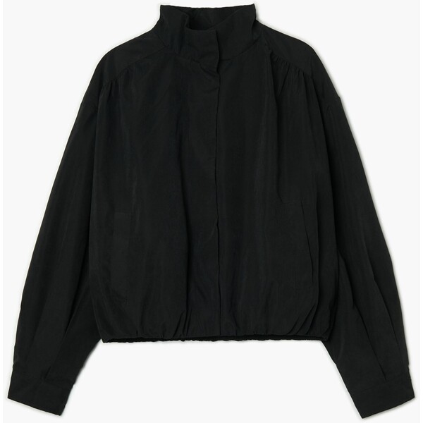 Cropp Czarna gładka bomberka oversize 935HW-99X