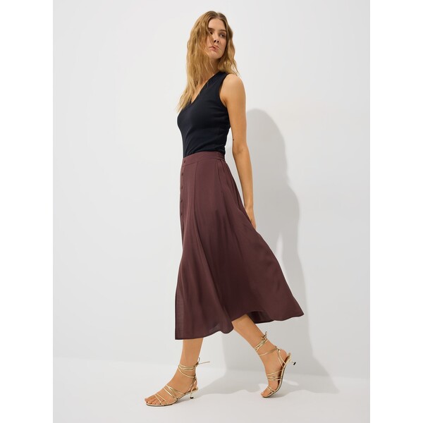 Mohito Spódnica midi z guzikami 057IW-89X