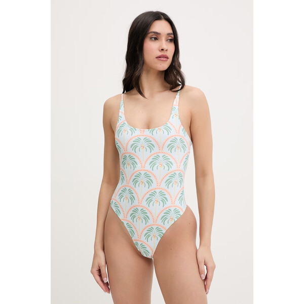 Hurley strój kąpielowy jednoczęściowy damski  biały WSWOEU00002