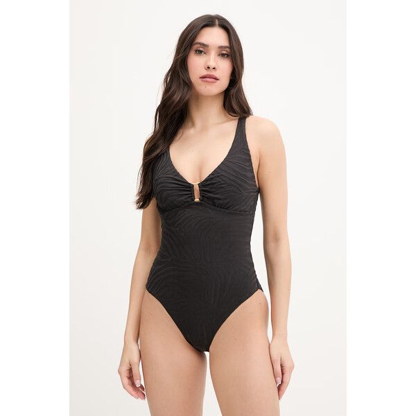 Lauren Ralph Lauren strój kąpielowy jednoczęściowy damski  czarny 20636016