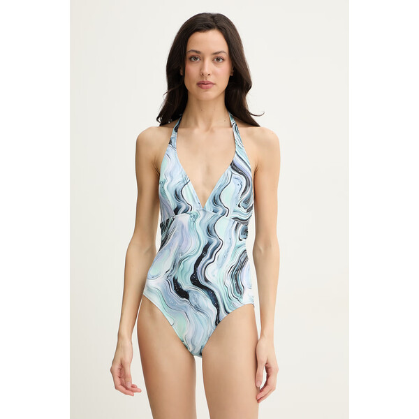 Vilebrequin strój kąpielowy jednoczęściowy damski FAMOUS  biały FMSEH126