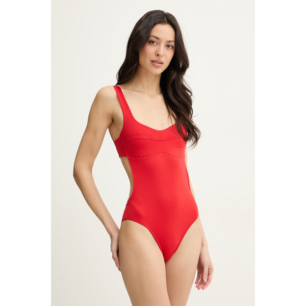 Max&Co. strój kąpielowy jednoczęściowy damski MCAEMBLEMA  czerwony 2616831017200