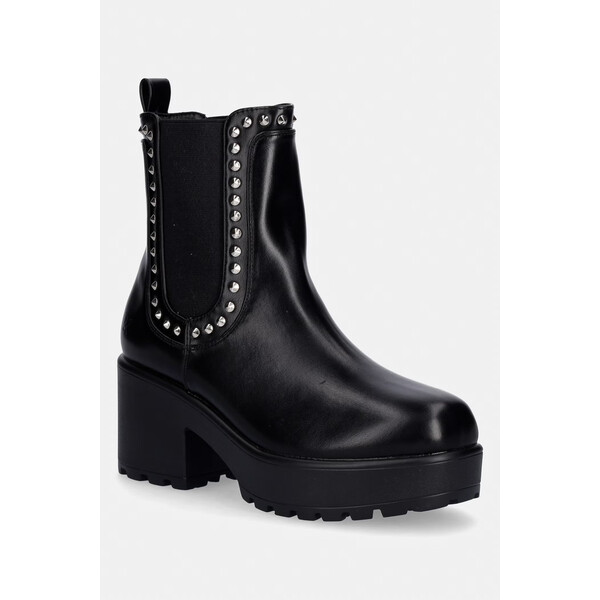 Koi Footwear sztyblety Anise Studded Chelsea Boots  damskie kolor czarny na słupku Anise Studded Chelsea Boots Anise.Studded.Chelsea