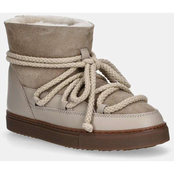 Inuikii śniegowce skórzane CLASSIC  kolor beżowy 3001.003.0022 3001.003.0022.33.38