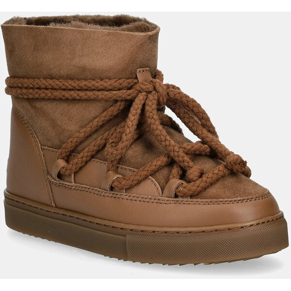 Inuikii śniegowce skórzane CLASSIC  kolor brązowy 3001.003.0022 3001.003.0022.33.38