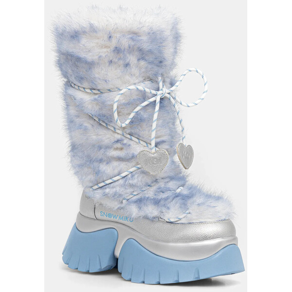 Koi Footwear śniegowce Snow Miku x Hatsune Miku  kolor niebieski Snow Miku Snow.Miku