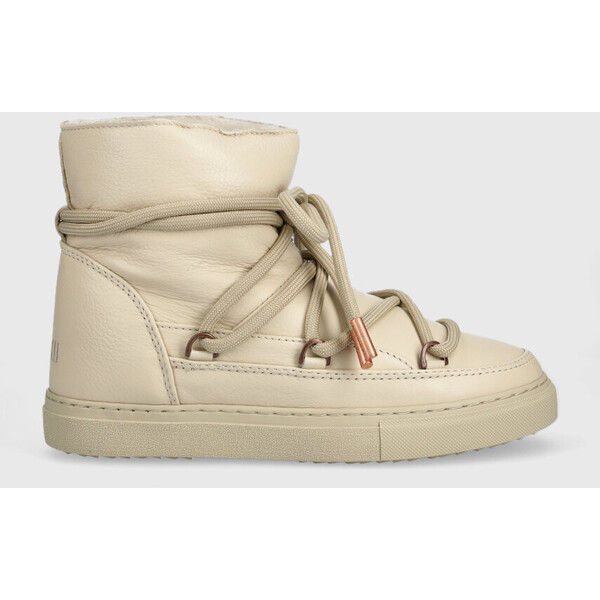 Inuikii śniegowce skórzane Full Leather  kolor beżowy  1001.003.0251.111 75202.087.Cream