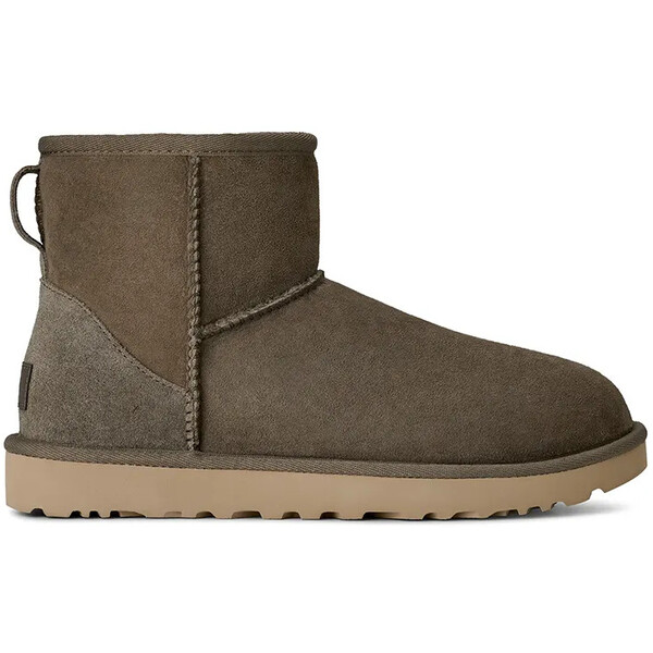UGG śniegowce zamszowe W Classic Mini II  kolor brązowy 1016222.DDRG