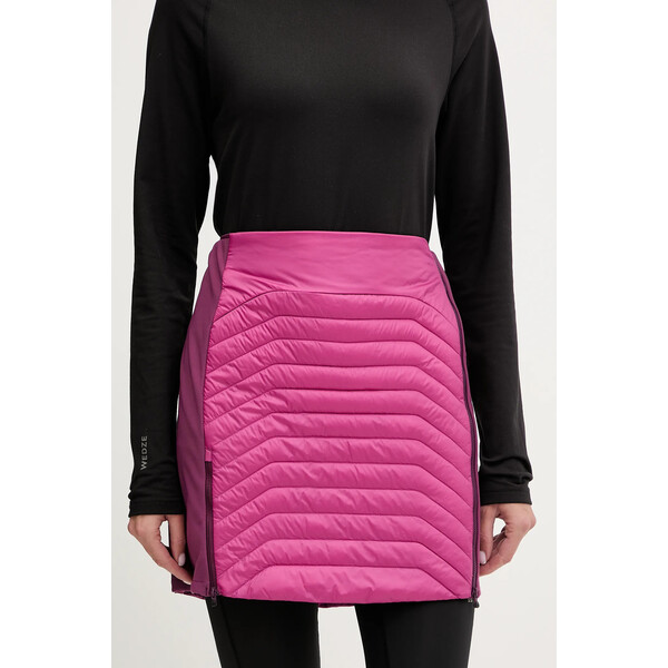 Dynafit spódnica sportowa Speed Insulation  kolor różowy mini ołówkowa 08.0000071792