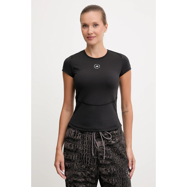adidas by Stella McCartney t-shirt treningowy TruePurpose  damski kolor czarny JW4563