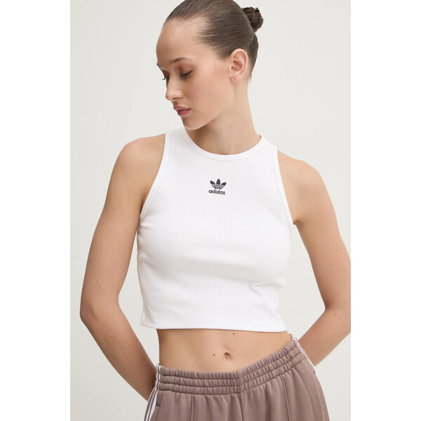 adidas Originals top Essential  damski kolor biały JC9007