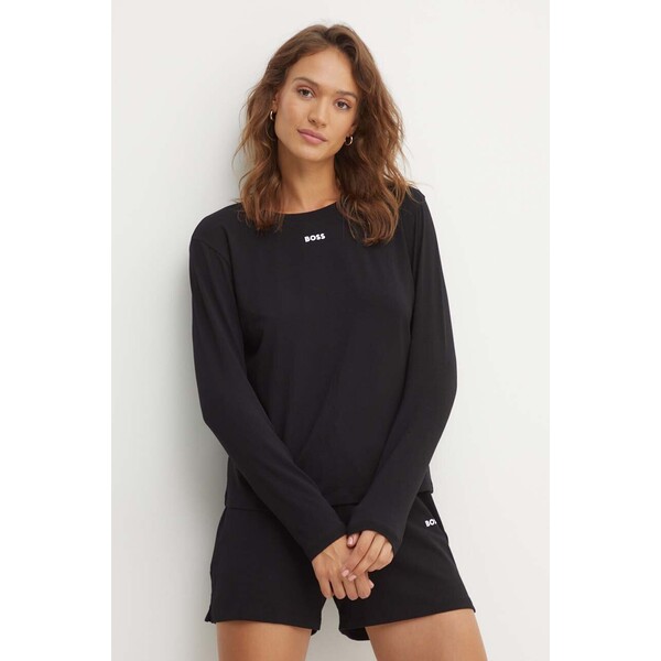 BOSS longsleeve lounge CI_LS-Shirt  kolor czarny 50510326