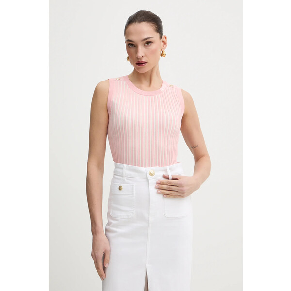 Liu Jo top  kolor różowy TA6064 MS55N TA6064.MS55N