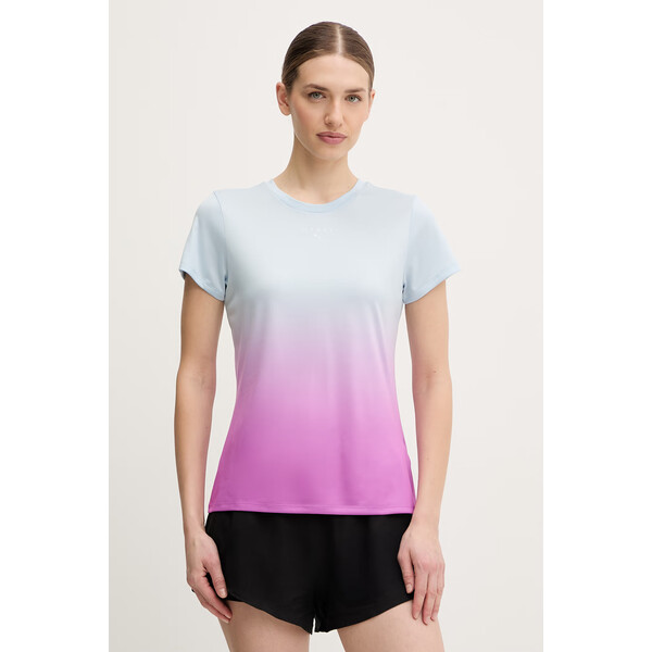 Puma t-shirt treningowy Poly graphic HYROX  damski kolor niebieski 528508