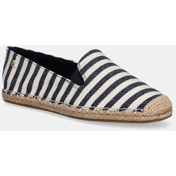 Tommy Hilfiger espadryle NAUTICAL STRIPE ESPADRILLE  kolor granatowy FW0FW08653