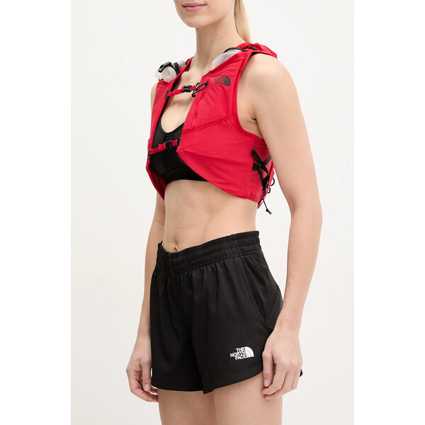 The North Face szorty sportowe Flex  damskie kolor czarny gładkie medium waist NF0A8BPVJK31