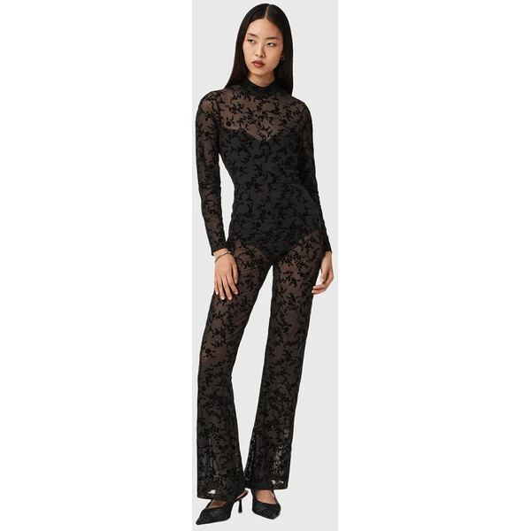 AllSaints kombinezon  kolor czarny W052TD