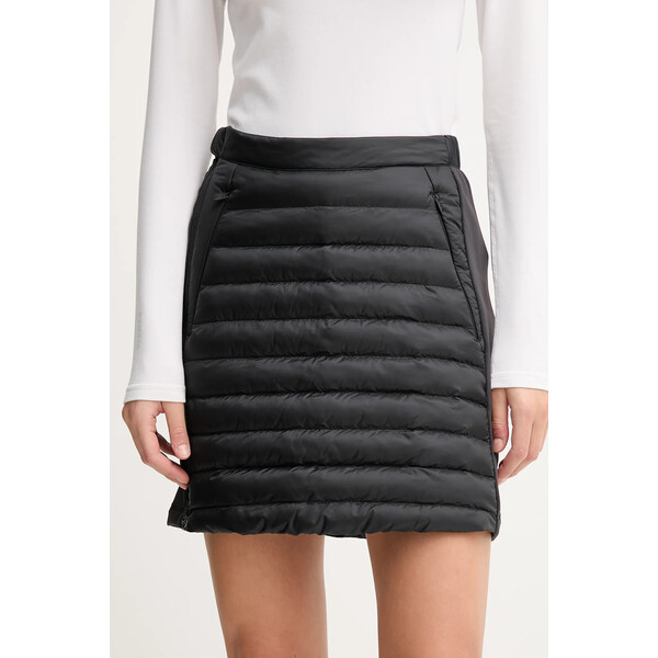 Jack Wolfskin spódnica sportowa ROUTEBURN PRO  kolor czarny mini prosta A65184