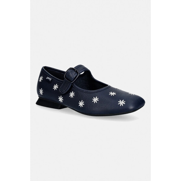 Camper baleriny skórzane Casi Myra  kolor granatowy K201904-002 K201904.002