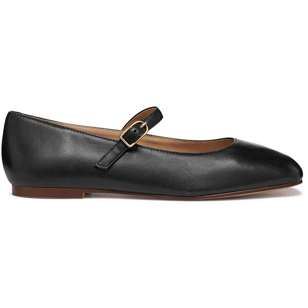 Geox baleriny skórzane D MARSILEA  kolor czarny D65W6A000TUC9999
