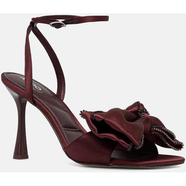 Aldo sandały TINSEL  kolor bordowy 14154108 14154108.TINSEL