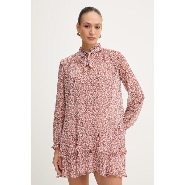 IBlues sukienka UFO  kolor różowy mini rozkloszowana 2617221111200