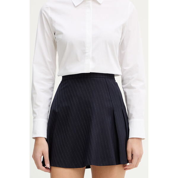 IBlues spódnica PRISMA  kolor granatowy mini rozkloszowana 2617101091200