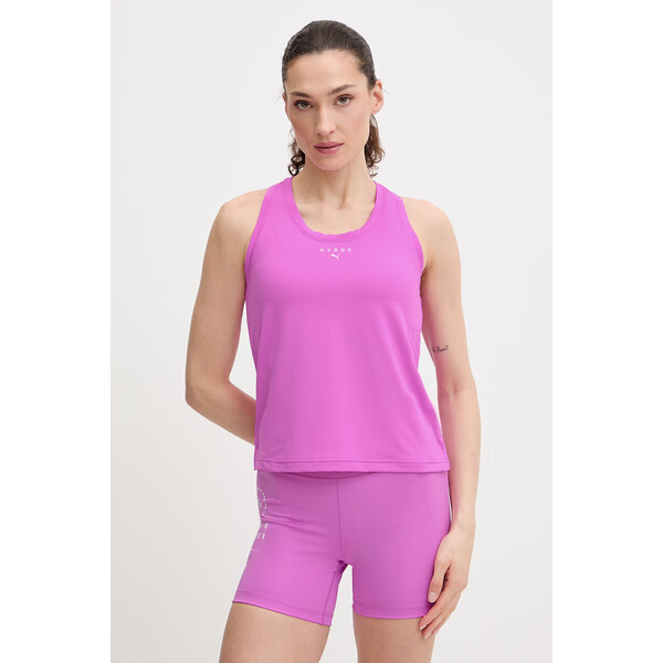 Puma top treningowy Dryelite HYROX  kolor fioletowy 528562