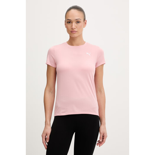 Puma t-shirt treningowy Train All Day Essentials  kolor różowy 527177