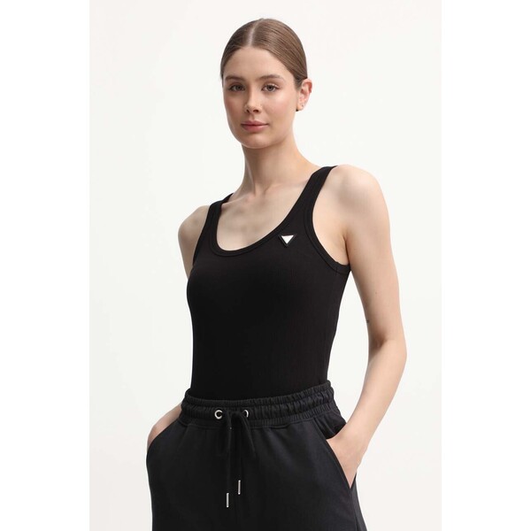 Guess top COLETTE  damski kolor czarny V4YP06 K8RT2 V4YP06.K8RT2