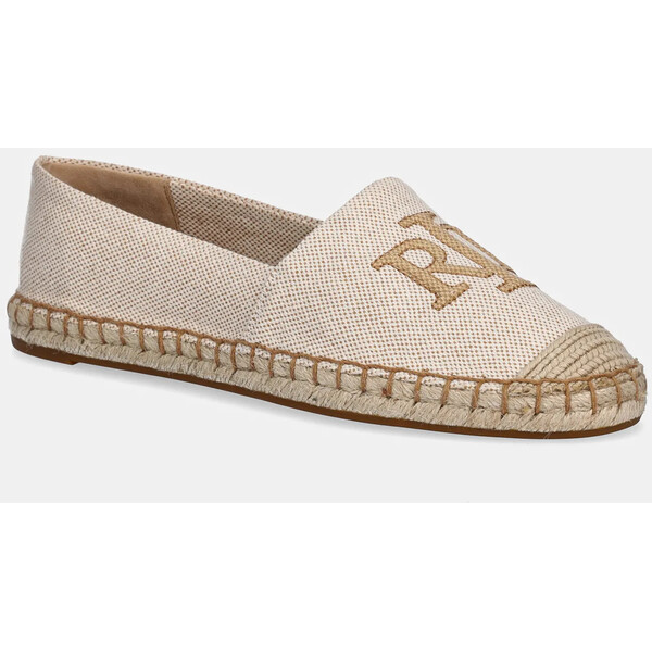 Lauren Ralph Lauren espadryle Cameryn Lg 2  kolor beżowy 802962171004 802962171004.200