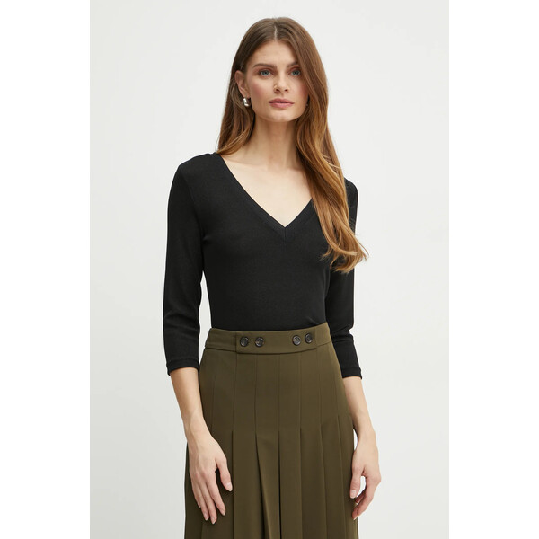 Morgan longsleeve TIWI  damskie kolor czarny TIWI