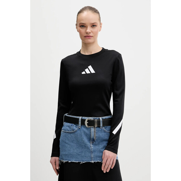 adidas longsleeve bawełniany Z.N.E  kolor czarny KE4905
