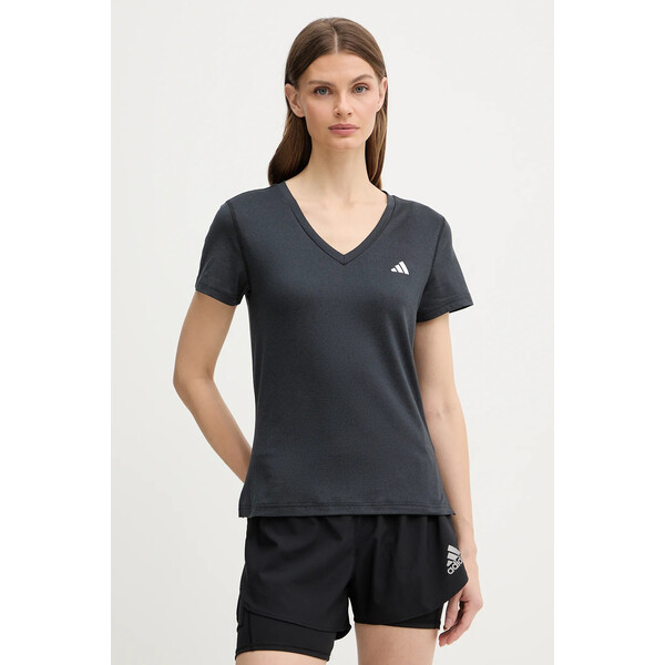 adidas Performance t-shirt treningowy Essentials  damski kolor szary KA2474