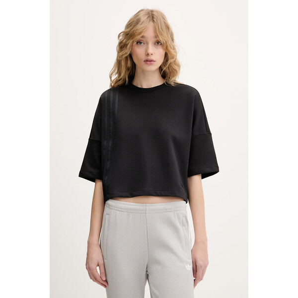 adidas Originals t-shirt  damski kolor czarny JX2707