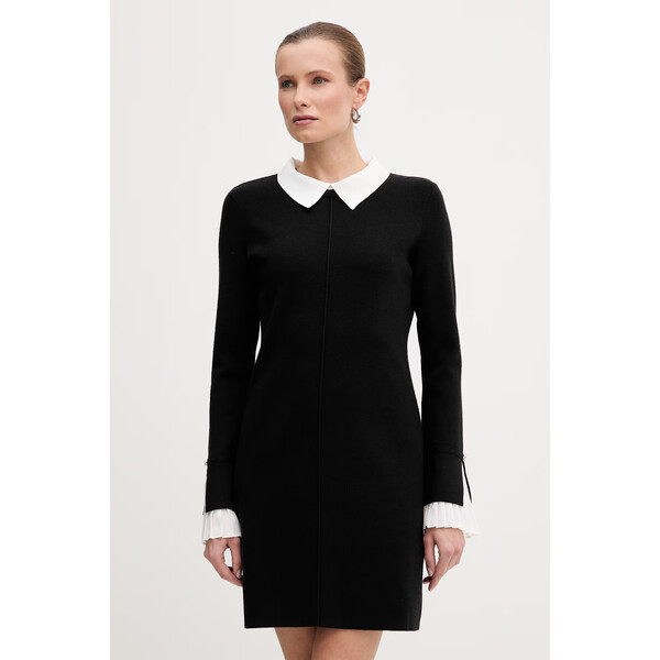 Morgan sukienka  kolor czarny mini rozkloszowana RMPAOLA