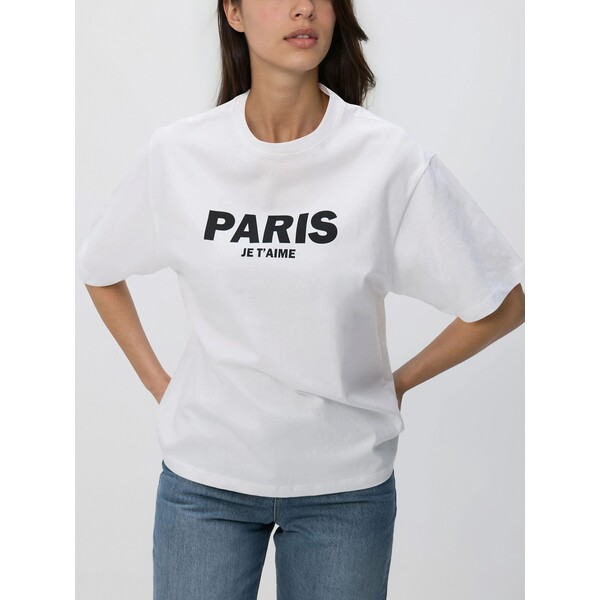 Reserved T-shirt z nadrukiem 210HT-00X