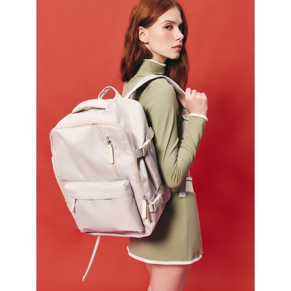 House Beżowy plecak wielofunkcyjny multipocket 454JF-02X