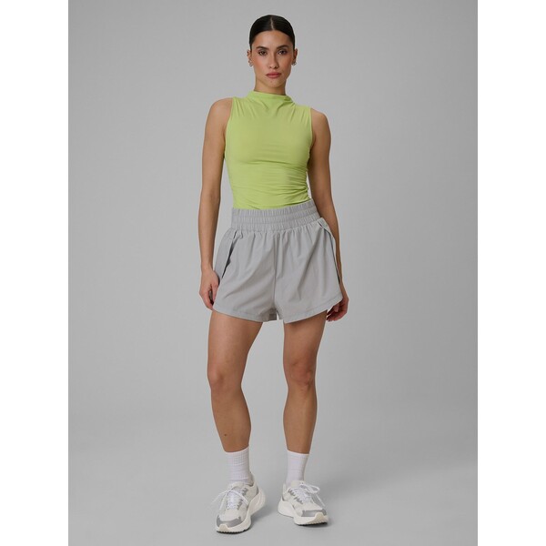 4F Spodenki treningowe szybkoschnące damskie - szare 4FWSS24TSHOF286-27M