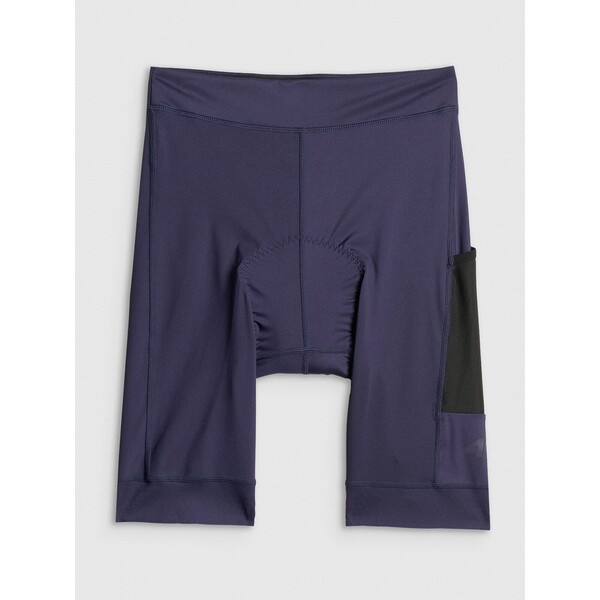 4F Spodenki kolarskie z żelową wkładką damskie - granatowe 4FMM00TSHOF041-31S