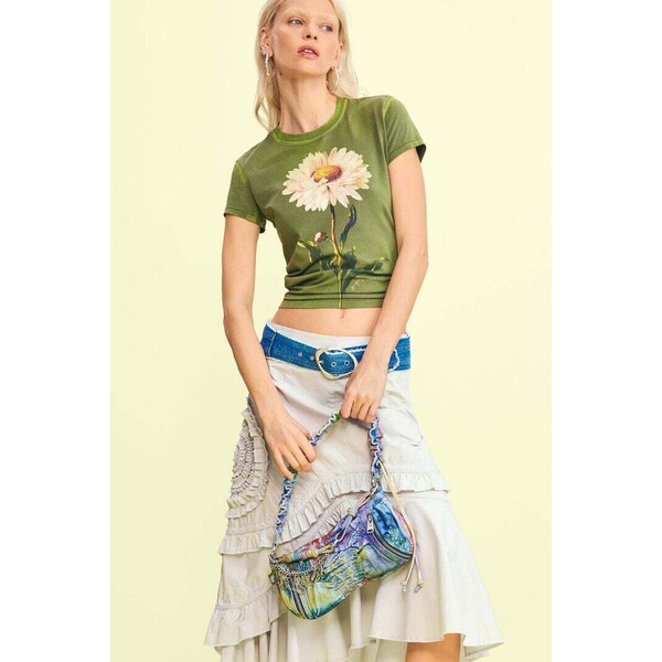 Desigual artystyczna torba we wzory 26SAXA859019U