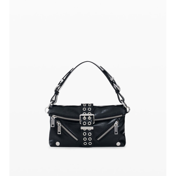 Desigual torebka z klamrą o efekcie skóry 26SAXPC12000U