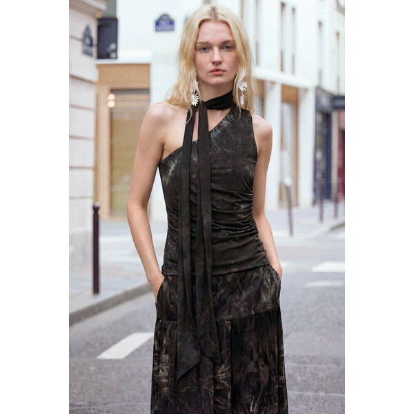 Desigual Dopasowany asymetryczny top 26SWTKXS6000