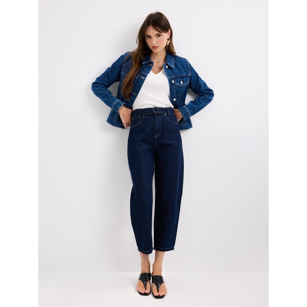 Mohito Jeansy balloon z paskiem 647IH-95J