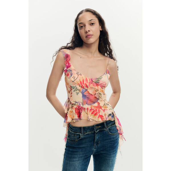 Desigual Koszulka zaprojektowana przez mr. christian lacroix 26SWTKXX7053