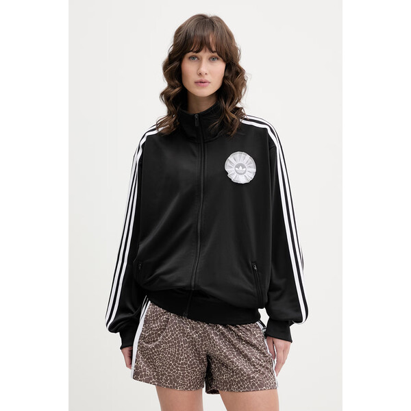 adidas Originals bluza  damska kolor czarny z aplikacją KR9318