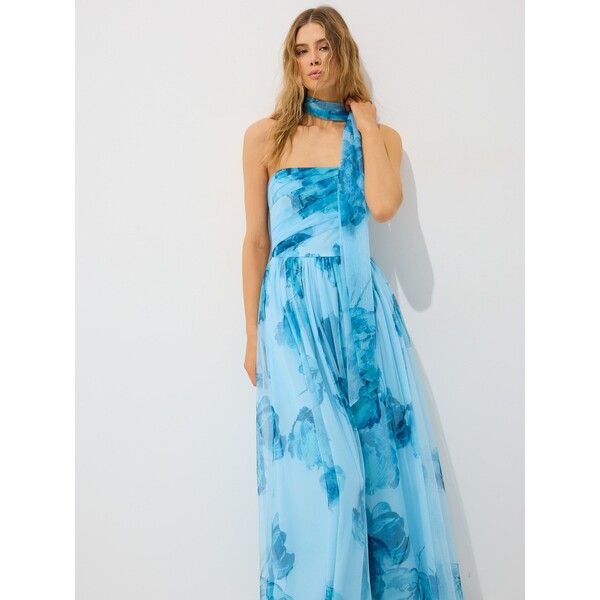 Mohito Sukienka maxi z szalem 983JM-05P