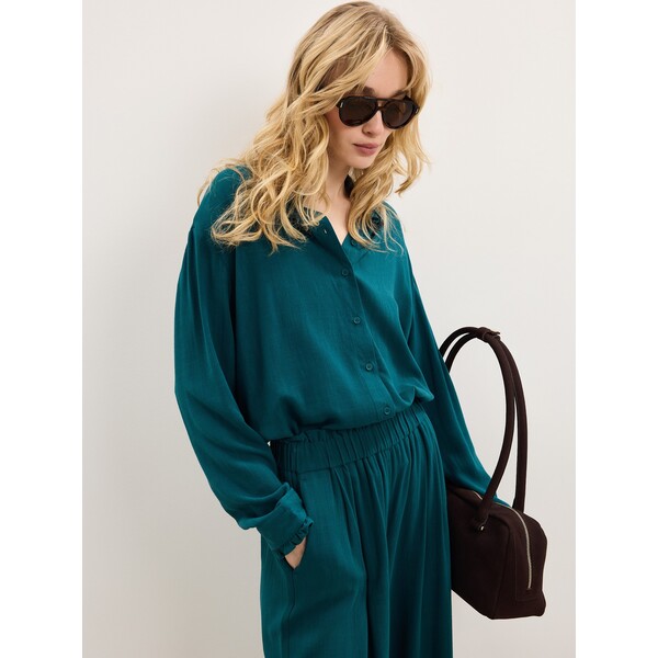 Mohito Koszula z wiskozy i lnu 862KC-67X