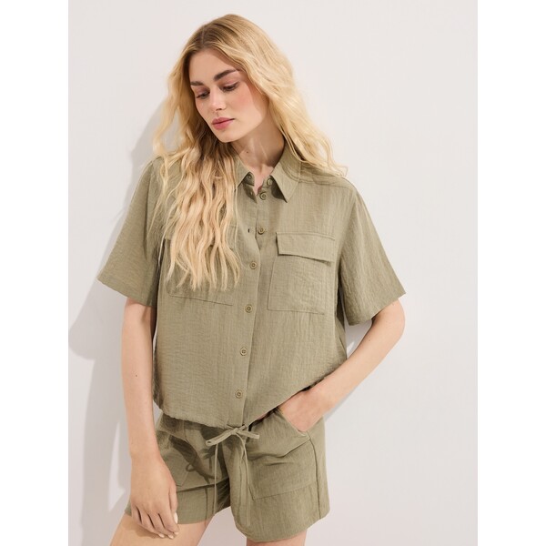 Mohito Koszula z krótkim rękawem 392IY-87X