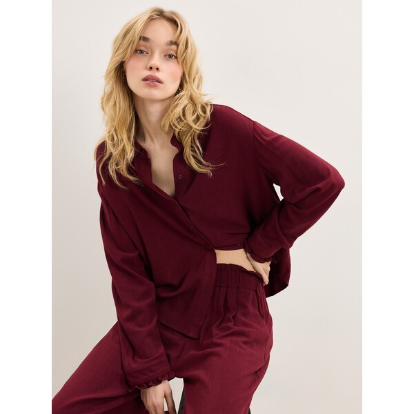 Mohito Koszula z wiskozy i lnu 862KC-92X